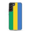 Coque Téléphone - Samsung - Galaxy S22 Ultra - Drapeau Gabon - Souple - Multicolore