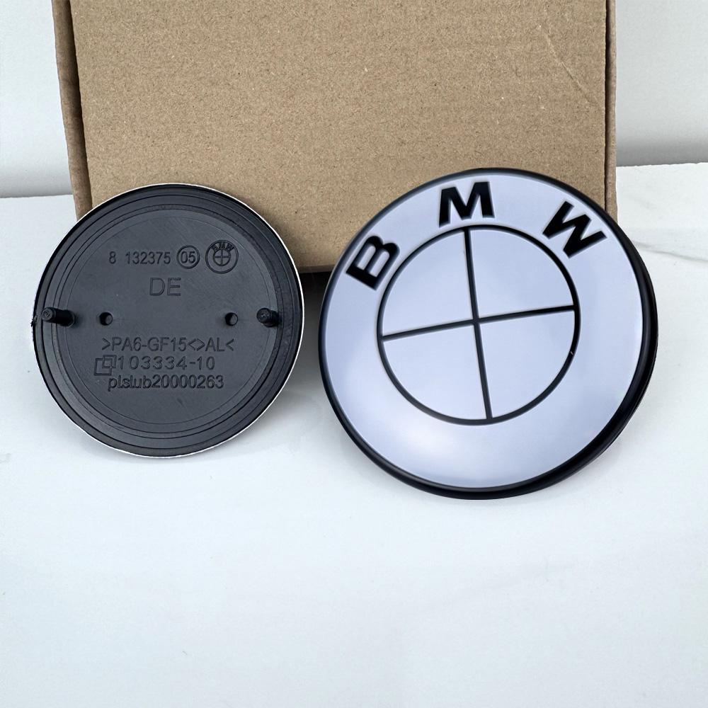 ZJYS3 Carbon components Car Emblem Logo Rear Trunk Badge 74mm 82mm BMW E46 E39 E87 E90 E28 E53 E30 E60 E34 E36 E61 E62 E70 E91 E92