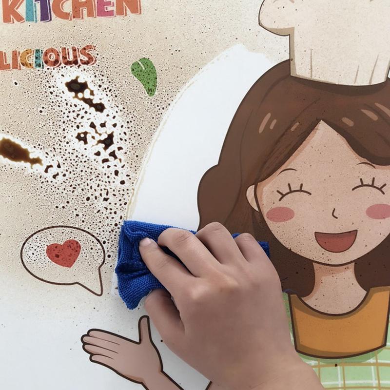 30*90см 60*90см Кухня Маслостойкая Наклейка Самоклеящиеся Водонепроницаемые Обои