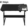 61/88 Key Electronic Piano Cover Dustproof Waterproof Keyboard Cover Durable Foldable Effortless To Clean Piano Protective Cover