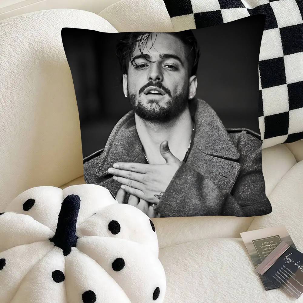 Classic Singer MMaluma Muisc Pillow Case Fashion Square Pillowcase Bedroom Sofa Room Ins Decoration Leisure