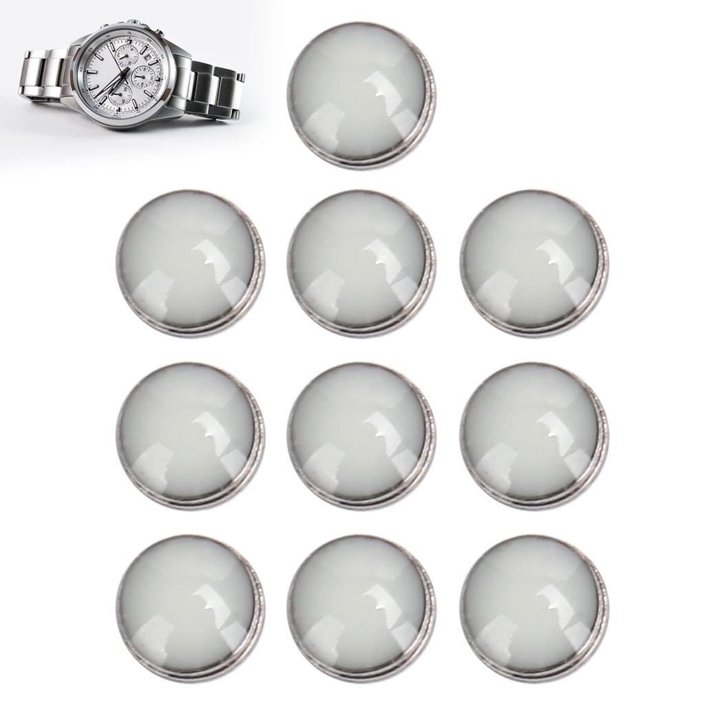 10pcs Watch Luminous Bezel Dot Watch Dial Green Luminous Dot Watch Parts Accessory