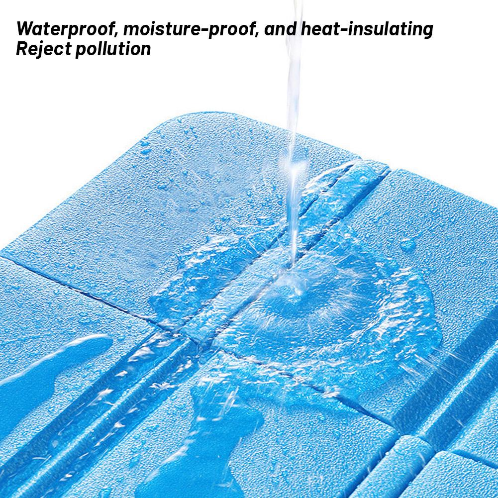 Folding Anti-Moisture Mat Outdoor Portable Insulation Foam Seat Butt Hiking Moisture-Proof Mat R4V9