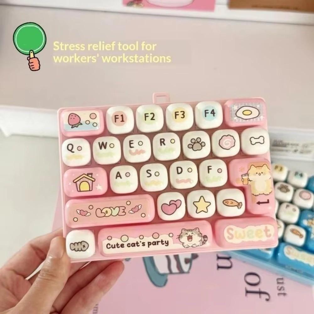 Креативная игрушка-клавиатура с 26 клавишами для нажатия пальцами Аксессуары для подарка