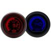 52mm Car Water Temperature Gauge LCD 40~140 ℃ Red Blue Backlight With Water Temp Sensor Water Temp Joint Pipe Sensor Adapter