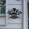 Custom Metal Sign Repair Tools Charm Garage Wall Art Personalized Car Repair Shops Garage Wall Plaque Father's Day Wall Decor