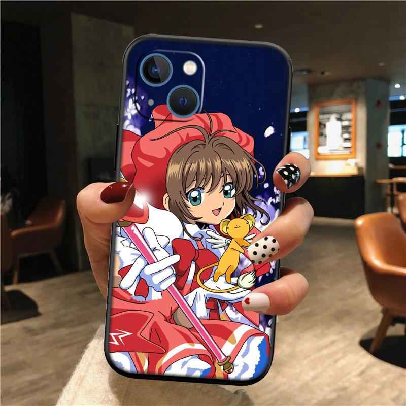 Чехол для телефона TR7 C-Cardcaptor S-Sakura Shell для OPPO A40 A60 A80 A15 A16 A16K A12 A17 A17K A54 A54S A53 A53S A55 A56 A57 A98 F23