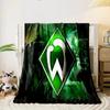 Green Geometric Symbol Designed Flannel blanket for bedroom, living room, sofa, and nap