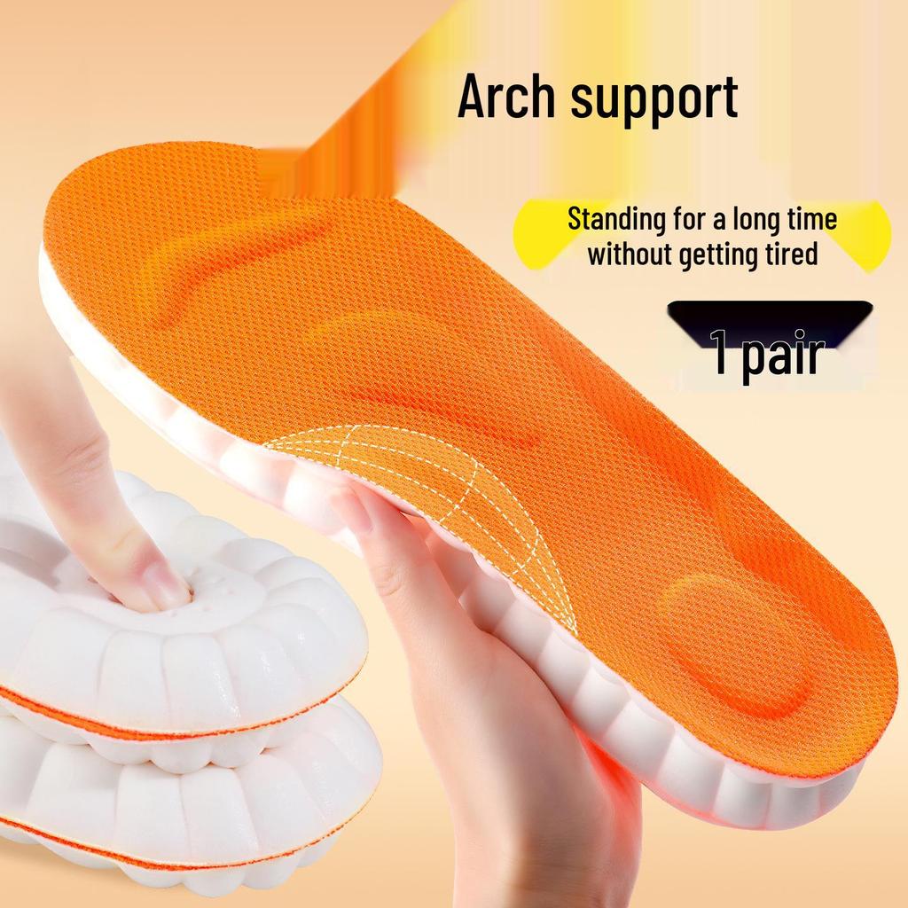 Спортивные стельки Footprint 4D - ПУ поддержка свода стопы, Антибактериальные, Устойчивые к запаху, Впитывающие пот, Дышащие, Высокая эластичность, Амортизация.