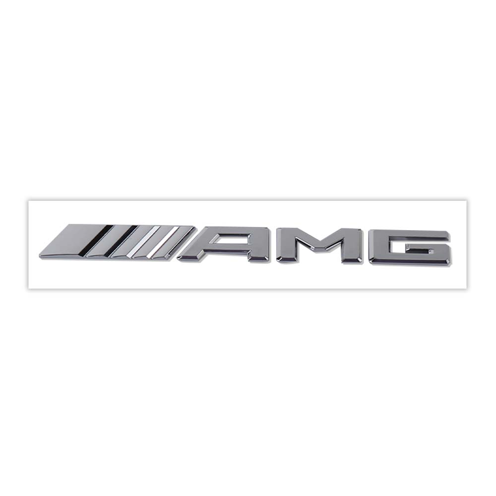 Car Sticker 3D ABS Rear Trunk Words Logo Decals For Mercedes Benz AMG A B C E M R G S Class GLA GL CLA CES CLS SLK GLK CLK
