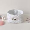 Pencil Case Cloth Toiletry Bag Ruffle Makeup Storage Pouch  Sanitary Napkin Storage