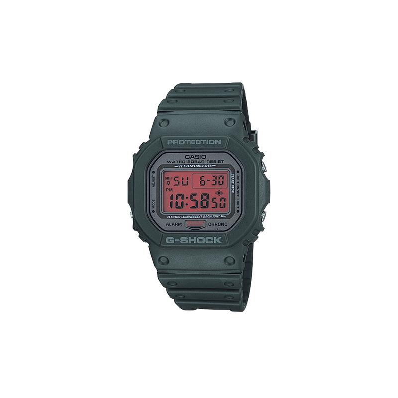 Casio CASIOG-Shock Series Impact Resistant Structure Quartz Movement Resin Strap Japanese and Korean Watch Men's Watch Black Dial DW-5000ML-1JF