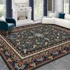 Persian Bohemian Area Rug Large,Carpets for Living Room Luxury Retro Bedroom Decoration Home Kid Play Non-slip Entrance Door Mat