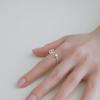 BONAFIDE JEWELRY Cube Open Ring