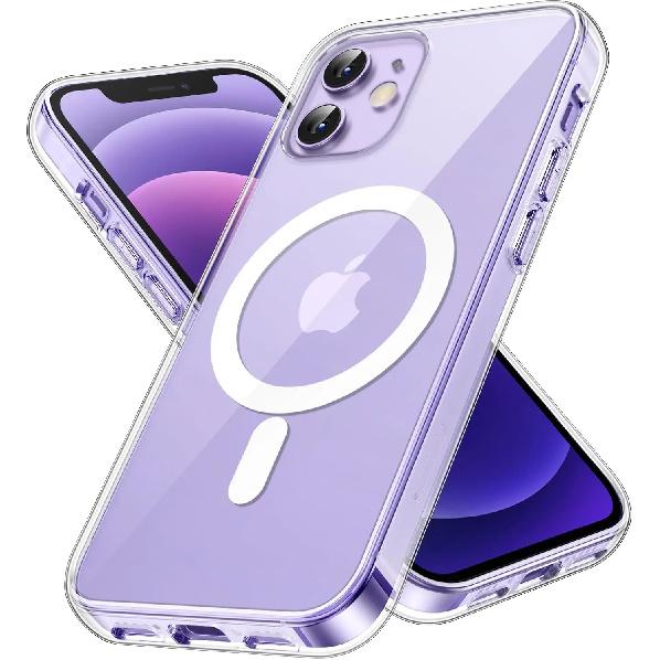 Прозрачный Магнитный Чехол Для iPhone 17 16 Pro Max 15 14 Plus Беспроводная Зарядка Крышка 13 12 Mini 17 Air Magsafe Защитный Чехол