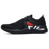 Heritage-FHT Comfortable Fabric Low-Top Training Running Shoes Women Sneaker Black A12W132104FBK