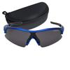 Polarized Sunglasses with PC Men's Case, Plastic, Smoke, CSP-S008-3-EH-72