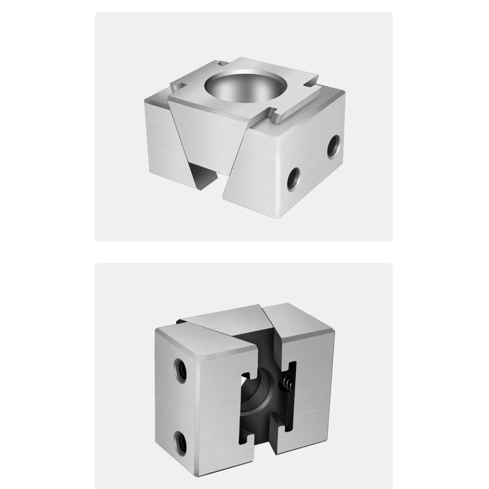Precision Ground CNC Vice Fixture M6 M8 M10 Wedge Expansion Block Machining Center