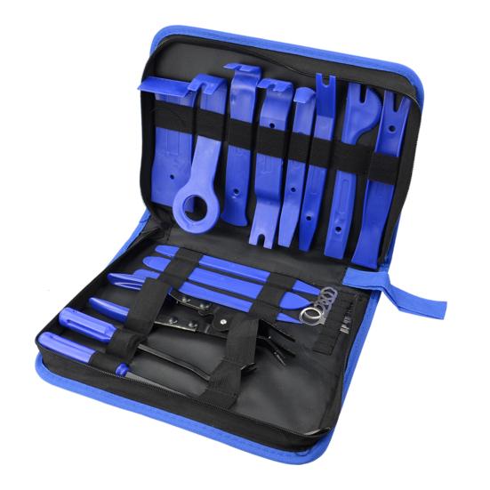 19 шт./компл., инструмент для снятия автоматической обшивки, многоцелевой нескользящий пластиковый автомобильный дверной панели, приборная панель, аудио-радио, наборы инструментов для разборки, установка приборной панели