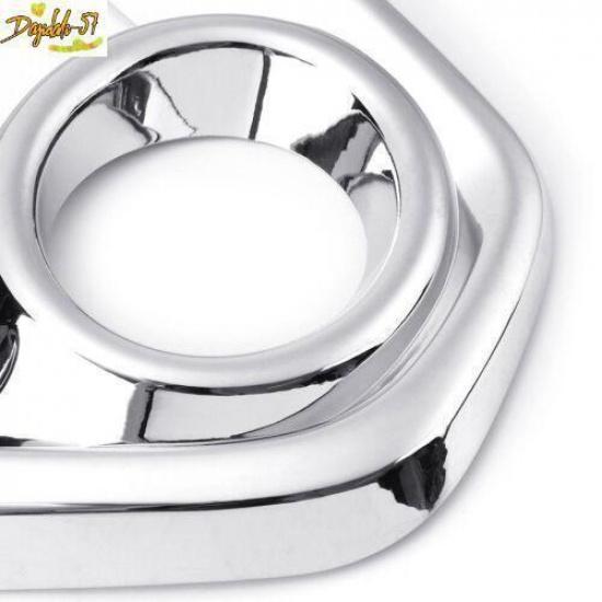 Пара хромированных накладок на передние противотуманные фары для Mazda CX-5 2013 2014 2015 годов выпуска, новые