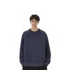 Uniqlo X Jil Sander Коллаборация Осень/Зима 20 Jil Sander Однотонный Свитшот с Круглым Вырезом с Длинным Рукавом Мужской свитшот Темно-синий 437820-69