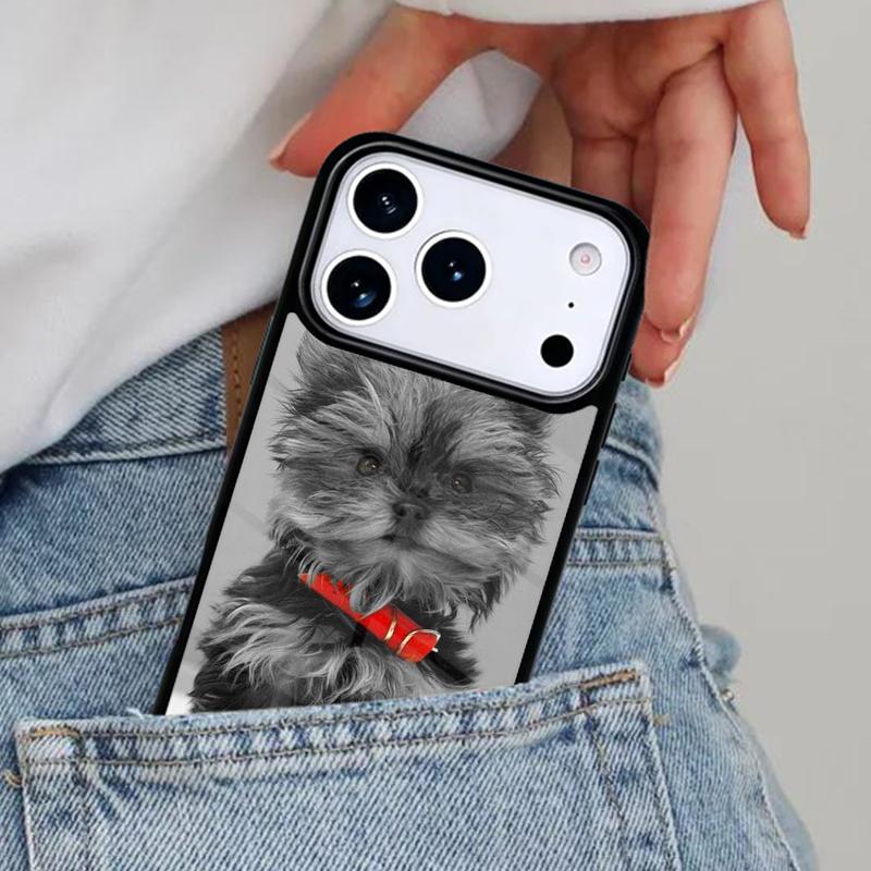 Чехол для телефона с щенком йоркширского терьера для iPhone 17ProMax 12 13 14 15 16e 17 Pro Max Plus Air Cover