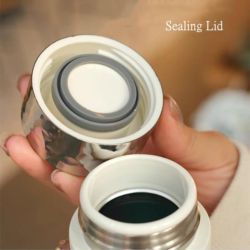 220ml/330ml Fashion Mini Stainless Steel 316 Thermal Flask Portable Pocket Coffee Tea Thermal Water Bottle Tumbler