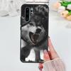 Чехол Animal The Wolf Howl для Huawei Nova 5T 3i 7i 8i 11i 10 9 SE Y60 Y61 Y70 Y90 P20 P40 Lite P60 P30 Pro