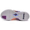 Li Ning Wade Shadow 5 Удобная амортизация Нескользящая Отскок Средняя высота Баскетбольные кроссовки Мужские Белый Песочный Серый ABPT053-6