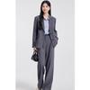 Women Suit Set Classic  Two Piece Blazer and Pants Formal Office Wear Spring Autumn Simple Elegant Outfit