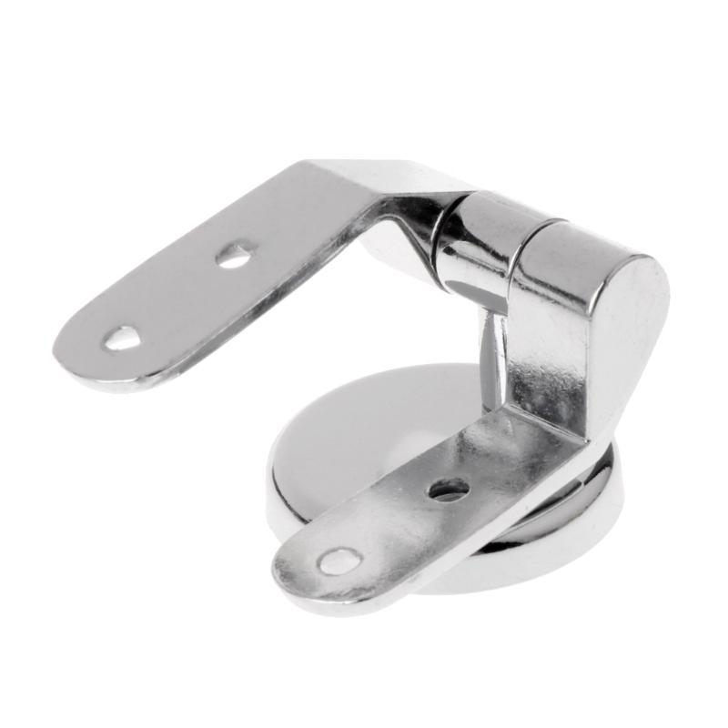 Alloy Toilet for Seat Hinges Mountings Set Chrome with Screws For Toilet Accesso