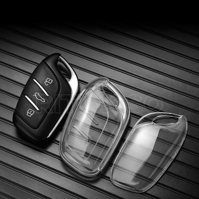 Чехол-оболочка для брелока автомобиля Для Mg Zs Hs 5 6 Ezs Мягкий прозрачный ТПУ Чехол для ключа автомобиля Для Roewe Rx8 Rx5 Rx3 I6 I5 Аксессуары