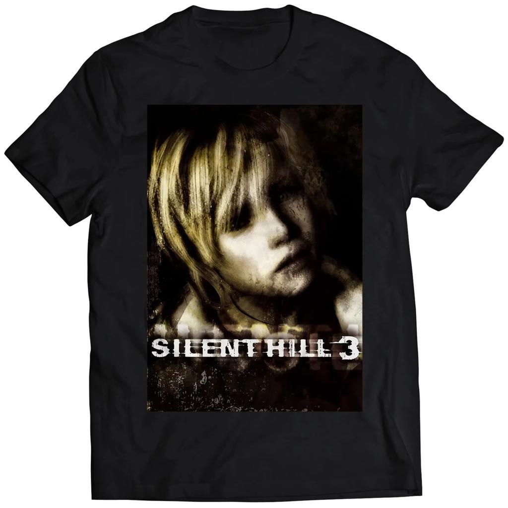 Vintage Silent Hill 3 Heather Mason Mottled Distressed Graphic Tshirt Cotton Unisex Unisex Streetwear Tee