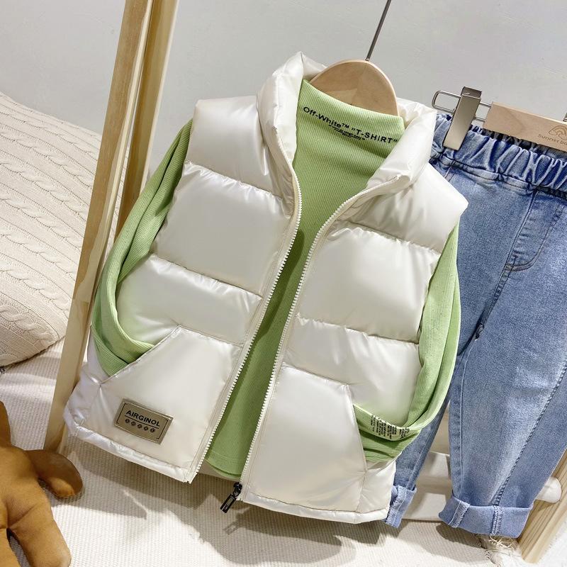 Children's Vest Down Cotton Vest Spring and Winter