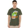 Sesame Street Unisex Adult Oscar The Grouch T-Shirt