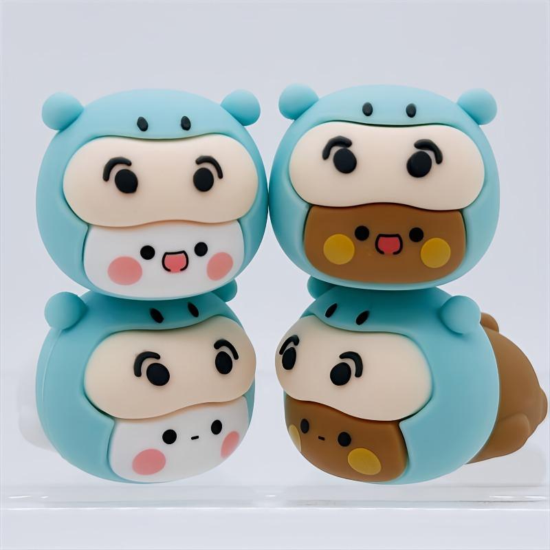 Кавайная фигурка игрушка Bubu Dudu ACG Милая фигурка панды Dudu Игрушка Аниме аксессуары Милая кукла-медведь Декор для дома Рождественский подарок