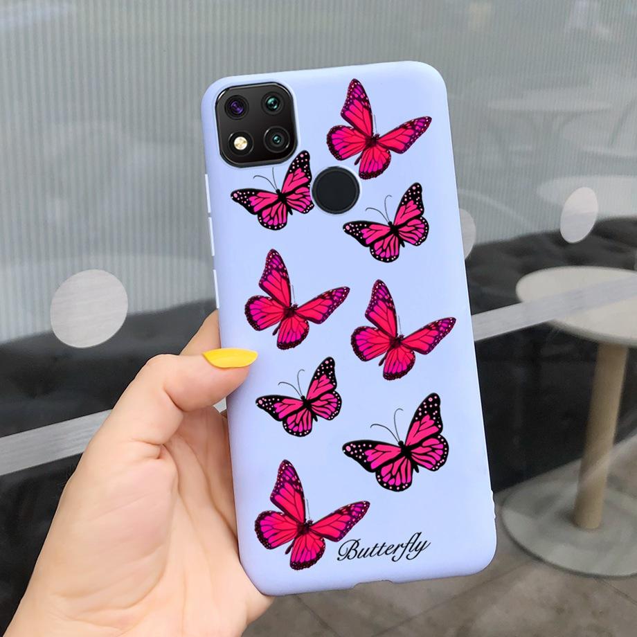 Чехлы Для Redmi 9C Чехол Xiaomi Redmi 9C NFC Чехол для телефона Мягкий чехол для телефона Ударопрочный бампер Redmi9c 9 C Xiomi Силиконовый МЯГКИЙ Чехол
