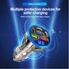 200 Вт 6 портов автомобильное зарядное устройство быстрая зарядка PD QC3.0 USB C автомобильное зарядное устройство для телефона адаптер типа C в машину для iPhone Samsung Huawei Xiaomi