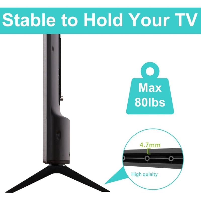 Настольная подставка для телевизора TL28/32/40/43/49 65 дюймов 55s453 с плоским экраном, простая установка без сверления, сменная подставка для телевизора