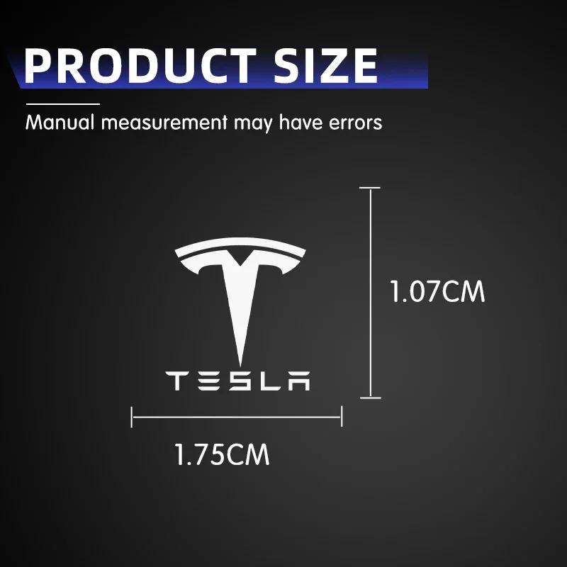 Автомобильная наклейка 2025 Новые Tesla 2/5/10 шт. Наклейки на ручки дверей автомобиля Наклейки на шины Зеркало заднего вида Для Tesla Model 3 Model X S 2016-2020