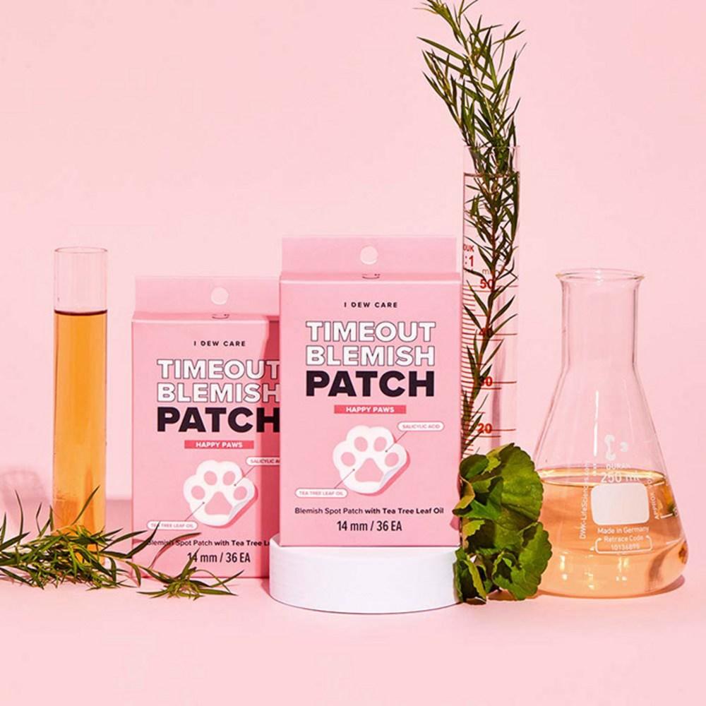 Патчи Idewcare Time Out Blemish Patch Happy For, 36 шт., 1 шт.