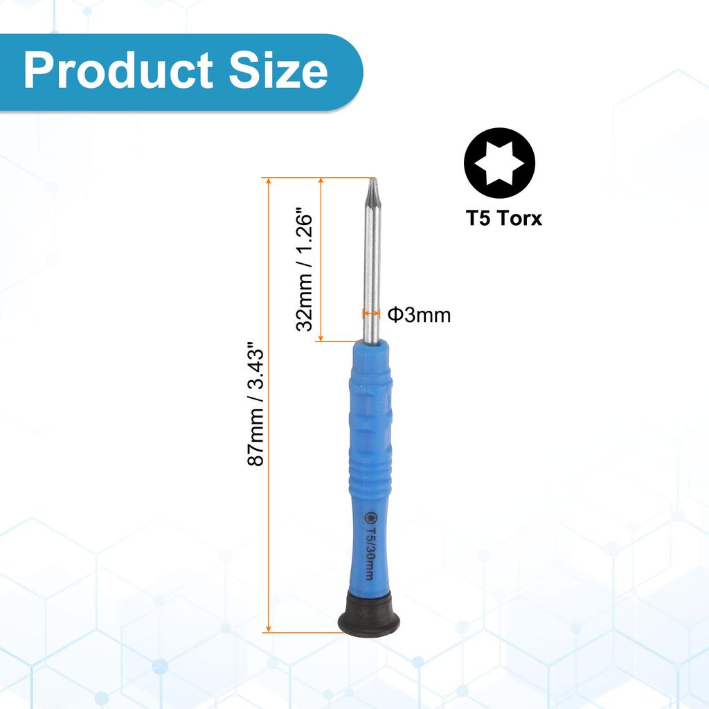 2/5/10 шт. PH1.2-PH2 SL1.5 SL2 Мини Torx Крестовая Y-образная Пятизвездочная Шлицевая Отвертка 3 мм Хвостовик Ремонт Мелкой Бытовой Техники