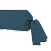Cotton Bolster Case 57 Threads 45x205 Cm UNI Duck Blue, by Soleil d'Ocre