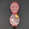 ODM 12 Compartments Fishing Accessories Box Jig Head Hooks Box 4 Colors Storage Box with Dividers 12 Grids Fishing Tackle Box