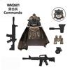 WM6147 WM6168 Серия «Военные» SWAT Специальные силы Строительные блоки Коммандос Солдат Городская полиция Кепка Мини Экшн-фигурка Игрушки