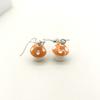 Small Mushroom Shaped Dangle Earrings Cartoons Cute 8 Colors Handmade Drop Earrings For Women Girls Jewelry Lovely Funny Gifts
