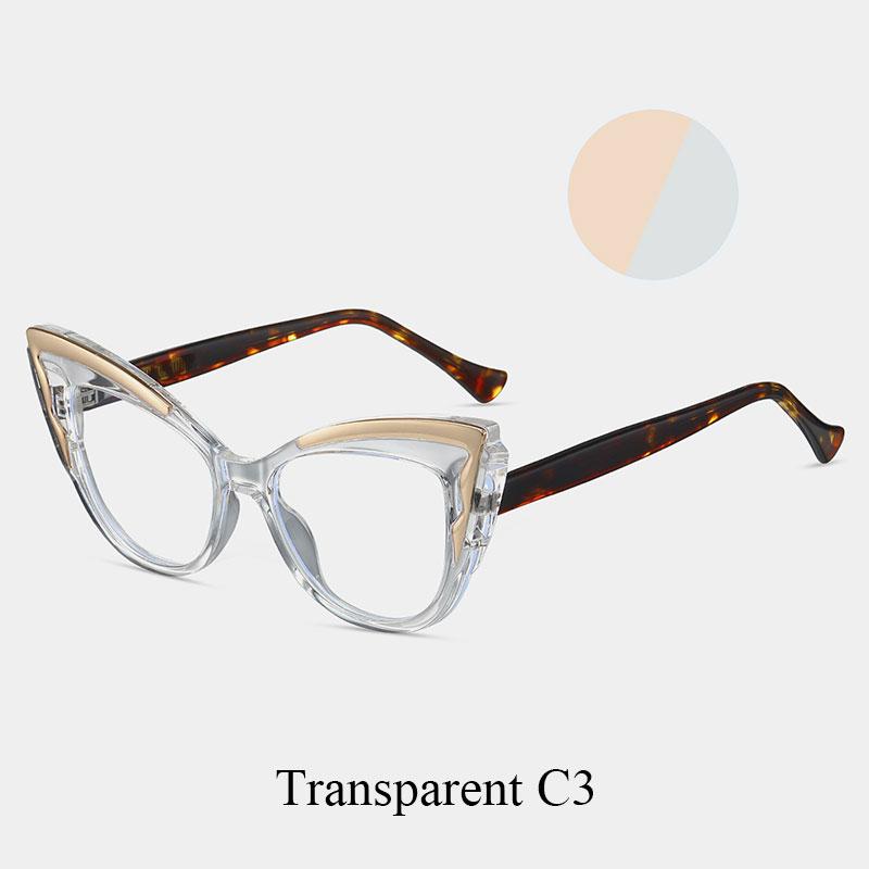 Очки «кошачий глаз» с защитой от синего света для женщин +3,25 +5,75