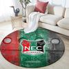 Круглый ковер NEC Nijmegen, Ковер для гостиной, спальни, дивана, игровой комнаты, Декор, Нескользящий коврик для пола