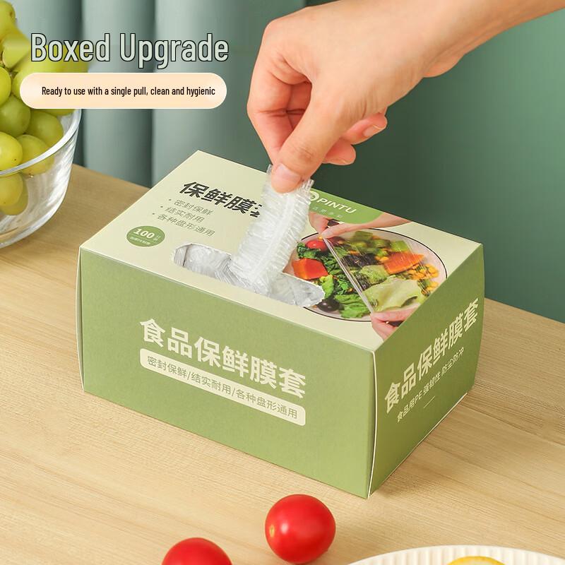 Одноразовые эластичные крышки для хранения продуктов