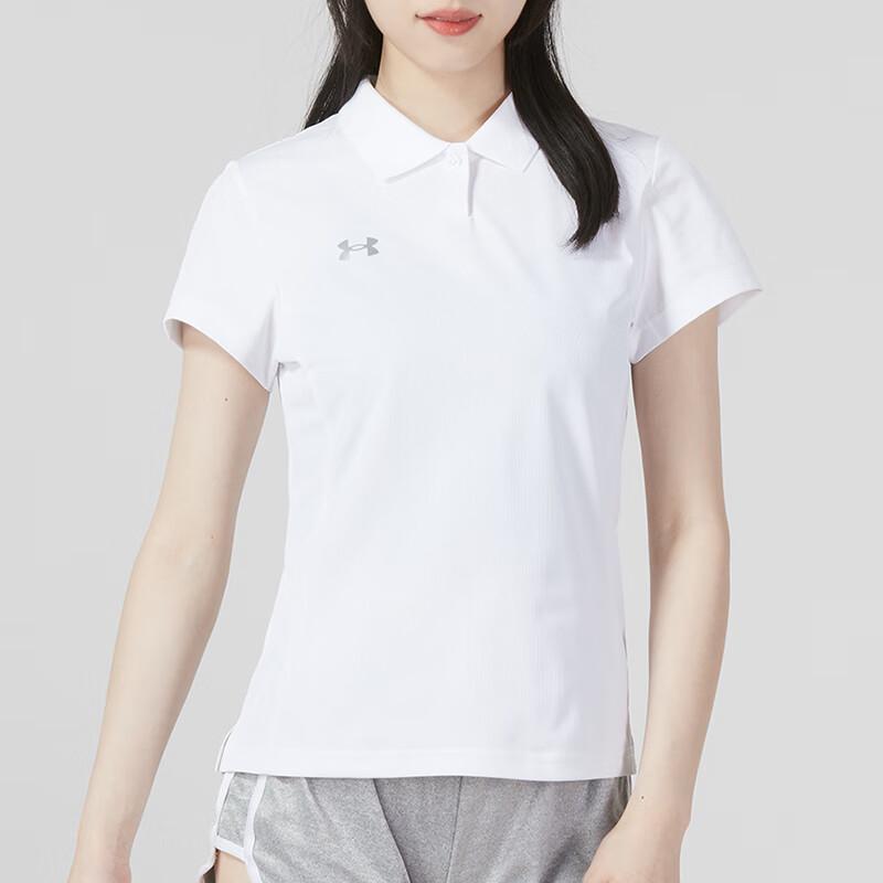 Under Armour Женская летняя футболка-поло с коротким рукавом